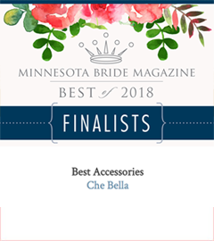 Che Bella has won Best Accessories of 2018 from Minnesota Bride